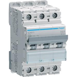 Leitungsschutzschalter - LS-Schalter 3P 10kA/15kA C-13A 3M - NCN313