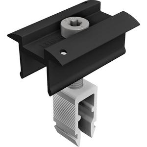 Photovoltaik-Verbindungs- und Befestigungselement - Mittelklemme RapidPro 30-47mm sw elox - 131020-901