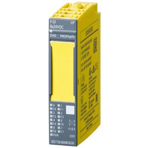 Feldbus, Dez. Peripherie - Digitales Ein-/Ausgangs-Modul - SIMATIC DP Elektronikmodul für ET 200SP F-DI 8x 24VDC HF 15mm Baubr. - 6ES7136-6BA01-0CA0