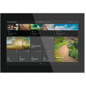 Touchpanels KNX - Busch-SmartTouch 10 schwarz/Edelstahl - 2TMA310050B0001