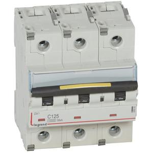 Leitungsschutzschalter - LS-Schalter DX3 C-Charakteristik 125A 3P 10kA 400VAC 4,5TE - 409282