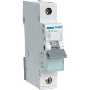 Leitungsschutzschalter - LS-Schalter 1P 6kA B-20A 1M - MBN120