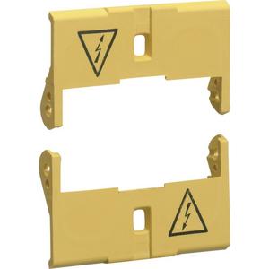 Zubehör für Niederspannungs-Schalttechnik - Klemmenabdeckung für Fehlerstrom-Schutzschalter 2-polig - CZN005