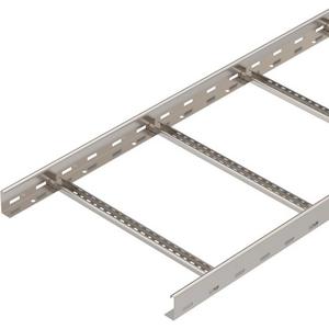 Kabelleiter/Weitspannkabelleiter - Kabelleiter gelocht mit VS-Sprosse 60x500x6000 V2A A2 - 6208709