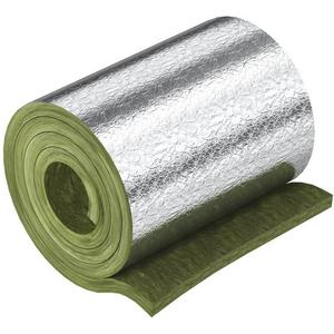 Brandschutzbeschichtung/-bandage - Mineralwolle alukaschiert für Streckenisolierung 6100x500x30 grün - 7202308