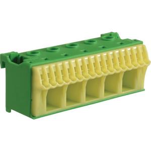 Ein- und mehrpolige Klemmenleiste - Klemmen QuickConnect PE-Klemme 22 Klemmstellen - KN22E