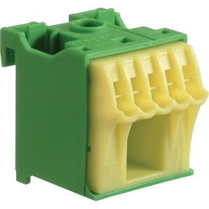 Ein- und mehrpolige Klemmenleiste - QC PE-Klemme 6 Klemmstellen KN06E - KN06E