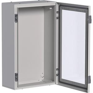 Leergehäuse - Orion Schrank SKI Klarsichttür 650x400x200 mm lichtgrau - FL167A