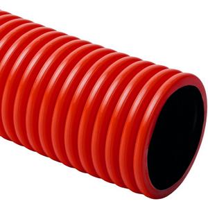 Kabelschutzrohr für Erdverlegung - KOPOFLEX flexibles Kabelschutzrohr aus PE-HD rot halogenfrei DM 50mm - KF 09050_BA