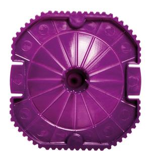 Deckel für Dose/Gehäuse für Montage in der Wand/Decke - SPD-wiederverwendbarer halogenfreier Signaldeckel für Mauerdose GMD70 oder 70/F - 989212