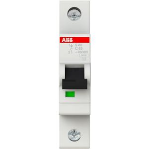 Leitungsschutzschalter - LS-Schalter 1P Charakteristik C Bemessungsstrom 63A 6kA - 2CDS251001R0634