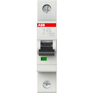 Leitungsschutzschalter - LS-Schalter 1P Charakteristik D Bemessungsstrom 16A 6kA - 2CDS251001R0161