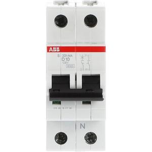 Leitungsschutzschalter - LS-Schalter 1P+N Charakteristik D Bemessungsstrom 10A 6kA - 2CDS251103R0101