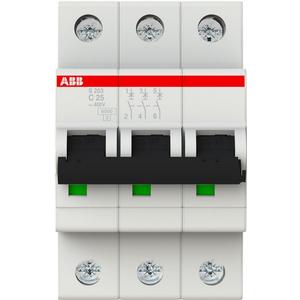 Leitungsschutzschalter - LS-Schalter 3P Charakteristik C Bemessungsstrom 25A 6kA - 2CDS253001R0254
