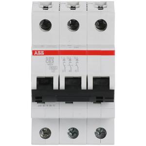 Leitungsschutzschalter - LS-Schalter 3P Charakteristik C Bemessungsstrom 63A 6kA - 2CDS253001R0634