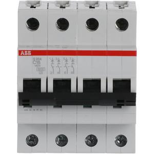 Leitungsschutzschalter - LS-Schalter 4P Charakteristik C Bemessungsstrom 16A 6kA - 2CDS254001R0164