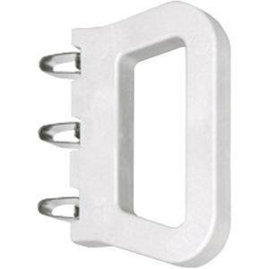 Steckklemme - Kurzschlussbügel 3-polig Weiß - 056942