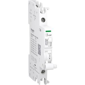 Aufbauset für Reiheneinbaugeräte - Hilfskontak Fernmeldeschalte Acti9 iOF/SD+O 100mA bis 6 24VAC - 415V 24VDC -130V - A9A26909