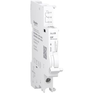 Aufbauset für Reiheneinbaugeräte - Hilfskontak Acti9 O 2mA bis 100m 24VAC bis 250V 24VDC bis 220V Anschluss unten - A9N26914