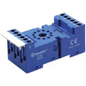 Relaissockel - Schraubfassung für Zeit- Anzeige- EMV-Module Serie 86 / 99.02 Serie 90 - 90.03