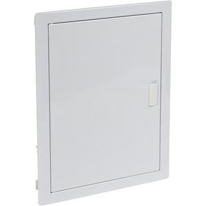 Installationskleinverteiler - Unterputz-Verteiler Ekinoxe Metalltür Signalweiß IP30 24+4 Module 2-reihig - 001432