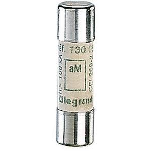 Zylindrische Sicherung - Zylindersicherung aM 10 x 38 mm 6A - 013006