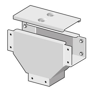 T-Stück für Leitungsführungskanal - T-Stück Deckel in Flucht - 10852