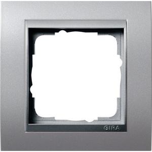 Abdeckrahmen - 1-fach Abdeckrahmen für Aluminium Event Aluminium - 021136