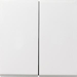 Installationsschalter - Tastschalter Serien Flächenschalter reinweiß - 0125112