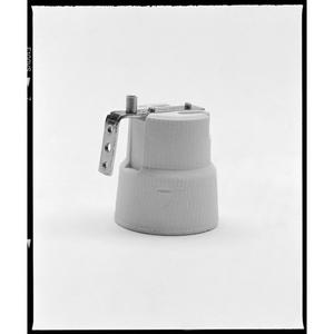 Lampenfassung - Lampenfassung 911 Porzellanfassung E27 mit Befestigungsbügel weiß - 911