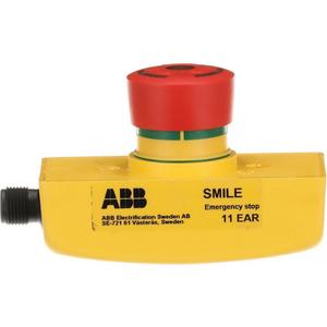 NOT-AUS-Taster, Komplettgerät - SMILE 11EAR Not-Halt-Taster 1 x 5-poliger Stiftstecker M12 2 x NC - 2TLA030051R0100