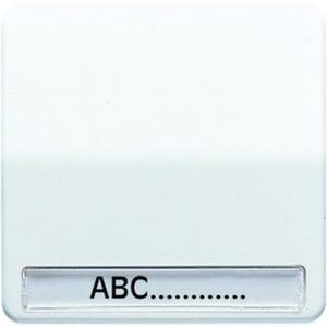 Abdeckung für Schalter, Taster, Dimmer, Jalousie - Wippe Schriftfeld für Wippschalter Tastschalter und Taster BA 1-fach - CD590NAWW