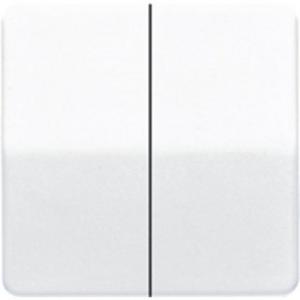 Abdeckung für Schalter, Taster, Dimmer, Jalousie - Wippe für Serien-Wippschalter Serien-Tastschalter und Taster BA 2-fach - CD595BR
