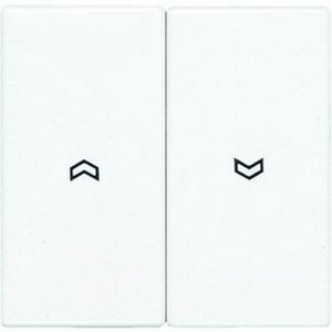 Abdeckung für Schalter, Taster, Dimmer, Jalousie - Wippe Symbole für Jalousie-Wippschalter Jalousie- und Taster BA 2-fach - LS995P