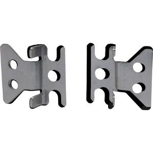 Montagezubehör (Schaltschrank) - Wandbefestigungshalter Stahlblech Wandabstand 10mm VPE = 4 Stück - 2508010