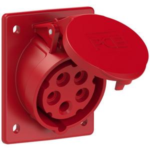 CEE-Anbausteckdose - CEE-Anbausteckdose schräg 16A 5p 6h IP44/54 400V - 415-6