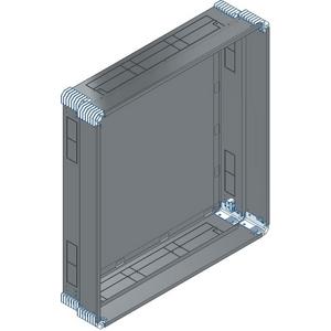 Schaltschrank (leer) - Putzwanne mit Rückwand komplett außen B996xH1078xT245mm - PW-3D/K