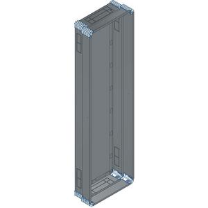 Schaltschrank (leer) - Putzwanne mit Rückwand komplett außen B585xH2025xT245mm - PW-8B/K