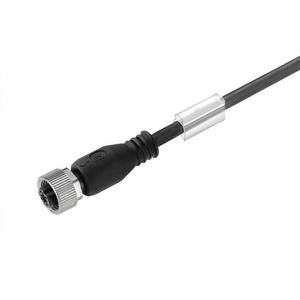Konfektioniertes Sensor-Aktor-Kabel - Sensor-Aktor-Leitung (konfektioniert) Einseitig offen M12 Polzahl: 12 - 1879711000