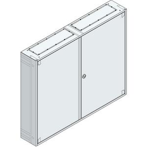 Schaltschrank (leer) - AP-Wandverteiler mit RW Tür IP40 außen B1480xH1215xT240mm - AM-4F+RW