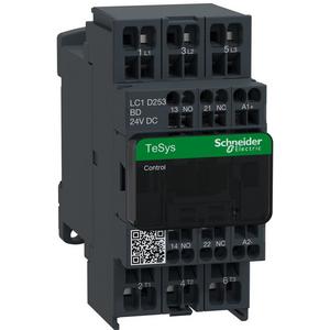 Leistungsschütz, AC-schaltend - Leistungsschütz AC-schaltend 25A 24V/DC LC1-D253BD - LC1D253BD