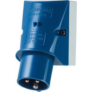 CEE-Gerätestecker - CEE-Wandgerätestecker 16A 3p 230V 6h IP44 - AM 332