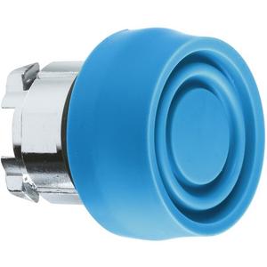 Frontelement für Drucktaster - Drucktaster flach BL mit Silikonschutzkappe ZB4-BP6S - ZB4BP6S
