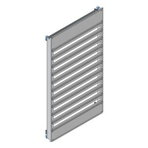 Verteilerfeld für Installationsverteiler - Einsatz für Sicherungsverteiler Einsatzmaß B1125xH1950xT82mm - EMV-8E