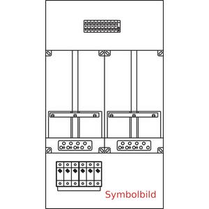 Zähler-Komplettschrank - Kunststoff-Zählergerüst ZGS-2Z-B-VuSN25-2ZS10-2ZAK-2RKL10-1NZRB Wiener Netze - ZGS2B-10-ZAK-2RK
