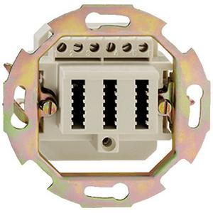 Kommunikationsanschlussdose Kupfer - Unterputz TDO-Anschlussdose UP 3x10 - N100 100 64