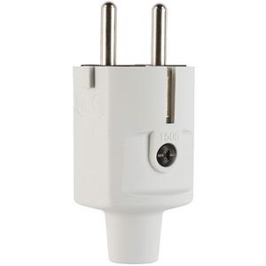 SCHUKO-Stecker - Compact Stecker SCHUKO TPE grau IP20 Typ 1505 - 100000046