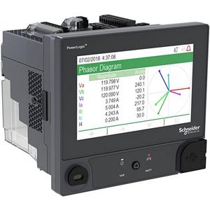 Netzqualitätsrecorder - Netzanalysator ION9000 Modbus TCP mit 192 mm Display HW kit LVCT - METSEION93040