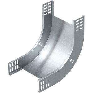 Bogen für Kabelrinne - Bogen 90° vertikal steigend Stahl bandverzinkt 60x100 mm - 7007005