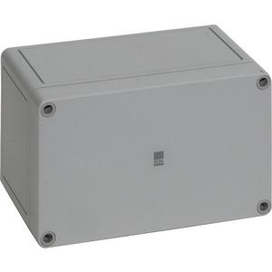 Schaltschrank (leer) - Polycarbonat-Gehäuse PK ohne Vorprägungen Deckel grau 180x110x90mm - 9514000
